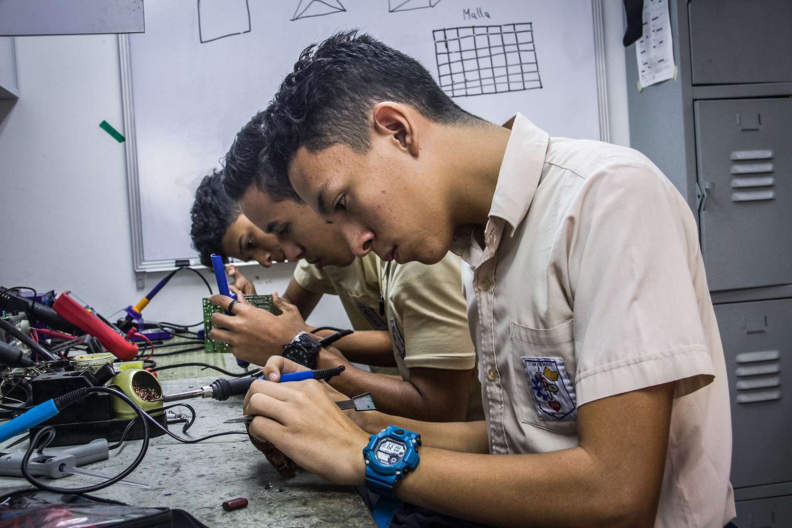 Jóvenes caraqueños realizan pasantías en espacios del Polo Científico-Tecnológico Venezolano