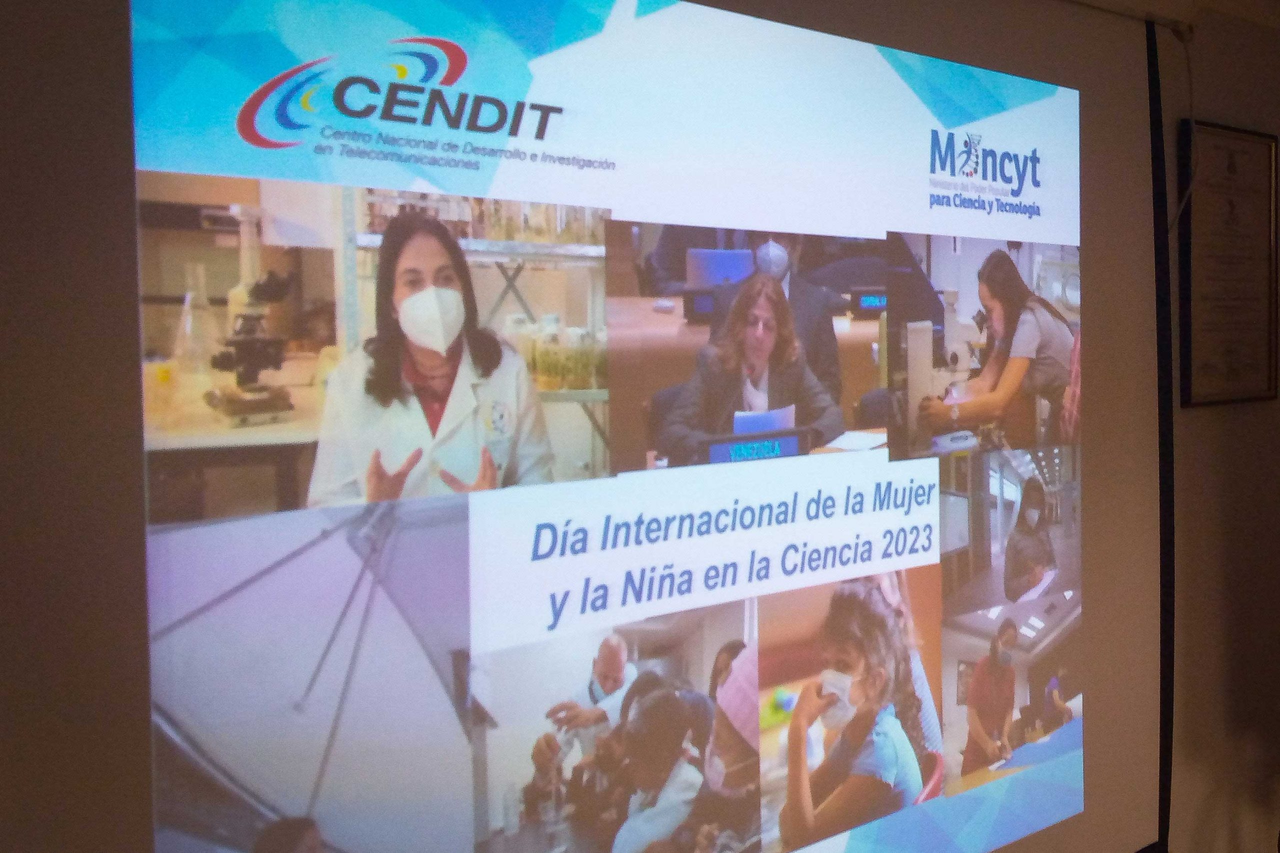 Féminas del Cendit conversaron sobre el Día Internacional de la Mujer y la Niña en la Ciencia