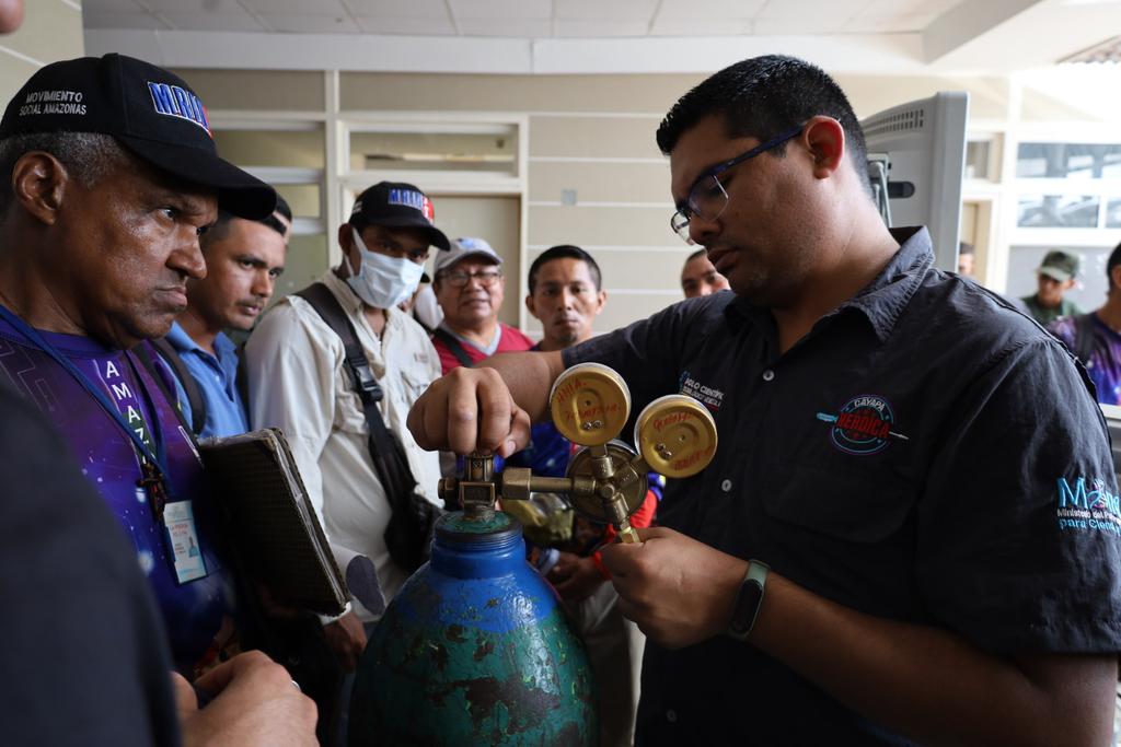 Plan Cayapa Heroica despliega jornada de formación en el hospital Materno Infantil de Amazonas