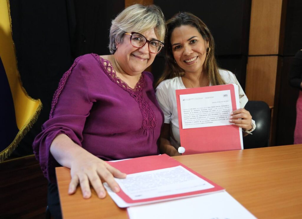 Mujeres científicas reciben financiamientos para el desarrollo de proyectos
