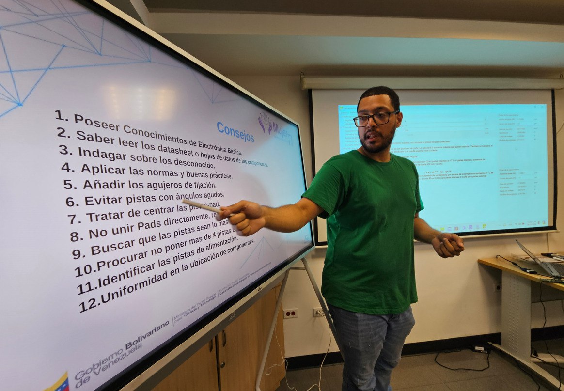 Profesionales aeronáuticos avanzan en diseño electrónico con apoyo del Cendit
