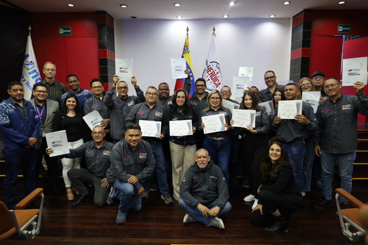 Cayapa Heroica cosecha 16 nuevos especialistas para fortalecer la soberanía tecnológica de Venezuela