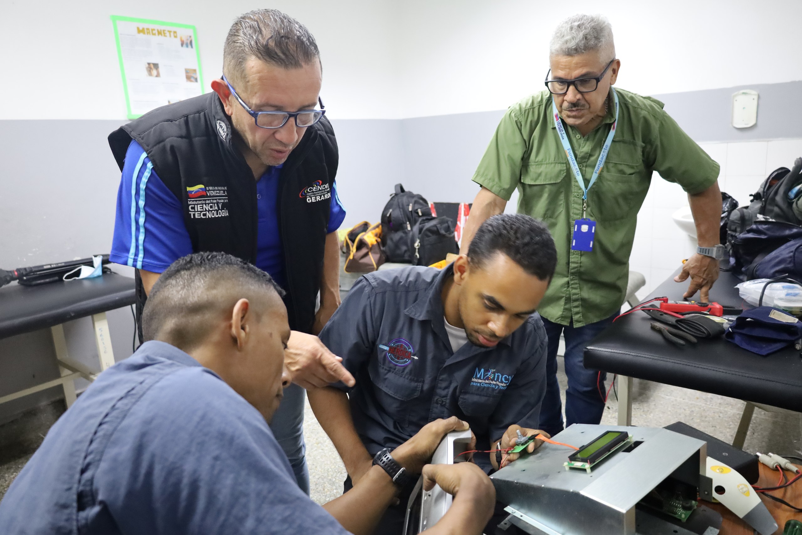 Plan Cayapa Heroica recupera equipos biomédicos en Sala de Rehabilitación Integral de La Guaira